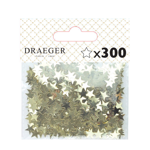 Confettis En Papier - Doré - Finitions Or À Chaud - Spécial Réveillon - Draeger paris