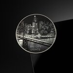 Pièce de monnaie en Argent 5 Dollars g 31.1 (1 oz) Millésime 2024 Big City Lights SAN FRANCISCO