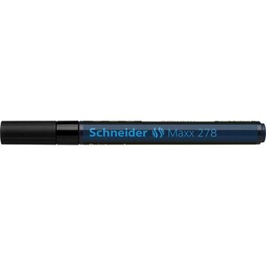 Marqueur peinture Maxx 278 noir SCHNEIDER
