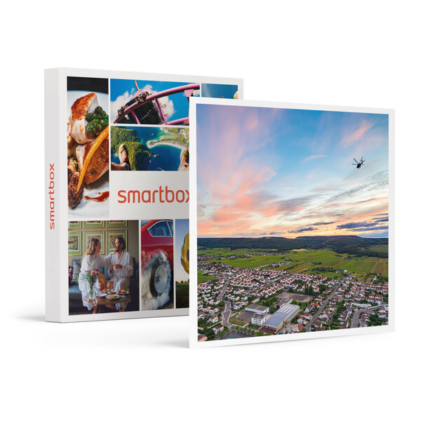 SMARTBOX - Coffret Cadeau Vol en hélicoptère de 20 min au-dessus de Dijon -  Sport & Aventure