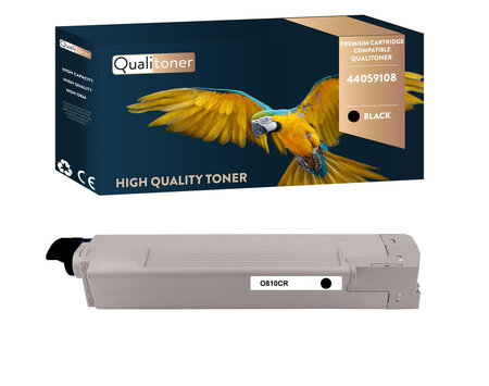 Qualitoner x1 toner 44059108 noir compatible pour oki