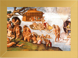 Monnaie DELUGE Cappella Sistina 1/200 Oz Or 2$ Tokelau 2022