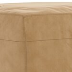 vidaXL Ensemble de canapés 4 Pièces avec coussins marron velours