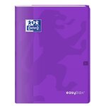 Cahier EASYBOOK Agrafé 24x32 cm 96 pages grands carreaux 90g Couleurs aléatoire OXFORD