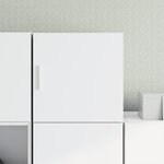 vidaXL Armoire murale blanc 40x42 5x40 cm bois d'ingénierie