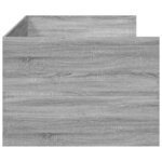 vidaXL Lit de jour et tiroirs sonoma gris 75x190 cm bois d'ingénierie