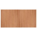 vidaXL Tapis rectangulaire naturel 100x200 cm bambou