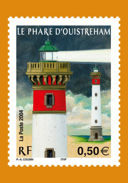 Carte postale prétimbrée - Le phare d'Ouistreham