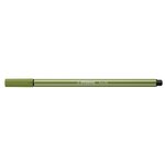 Stylo feutre pen 68  vert mousse stabilo