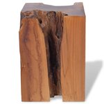 vidaXL Tabouret Bois de teck massif