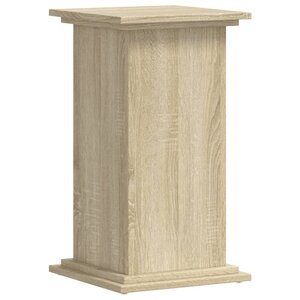 vidaXL Support pour plantes chêne sonoma 33x33x60 cm bois d'ingénierie