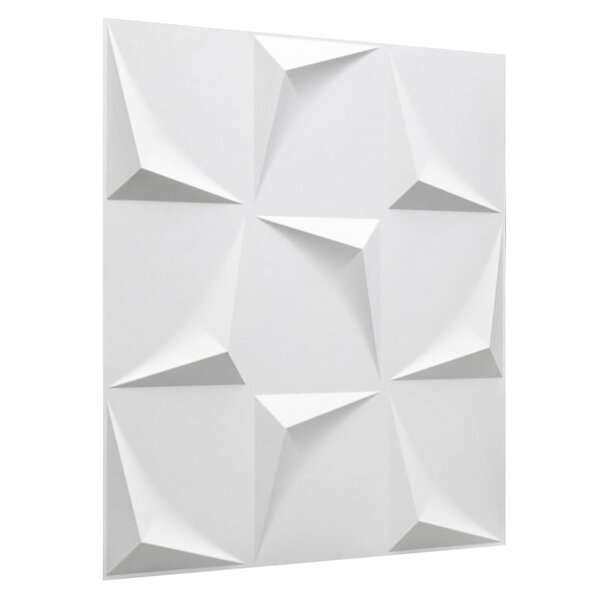 WallArt Panneaux muraux 3D Beau 12 Pièces GA-WA28