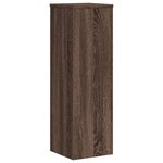 vidaXL Supports pour plantes 2 Pièces chêne marron bois d'ingénierie