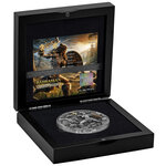 BARBARIAN Woman Warrior 2 Once Argent Monnaie 5 Dollars Niue 2024