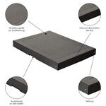 Purebox Black A3 40mm - Noir - X 5 - Falken