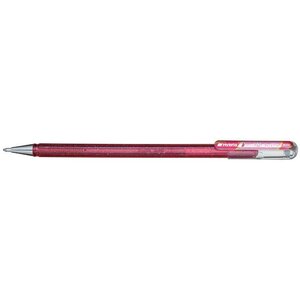 Hybrid stylo roller encre gel 'dual pen' rose/pink x 12 pentel