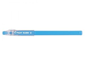 Stylo Bille à Capuchon KLEER Effaçable Pte Moyenne Turquoise PILOT