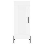 vidaXL Buffet haut Blanc 34 5x34x180 cm Bois d'ingénierie