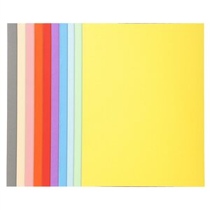 Paquet de 50 chemises Forever® 170 100 recyclées - 24x32cm - Couleurs assorties x 10 EXACOMPTA
