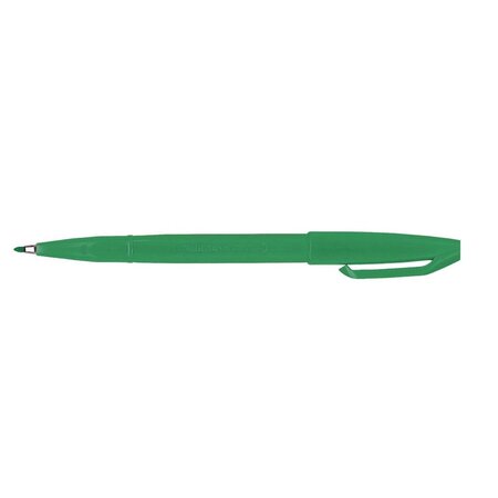 Stylo feutre sign pen s 520  vert x 12 pentel