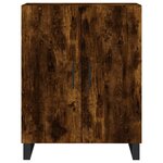 vidaXL Buffet chêne fumé 69 5x34x90 cm bois d'ingénierie