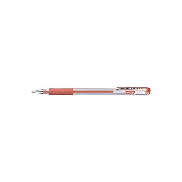 Roller encre gel métallique hybrid gel grip  bronze pentel