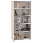 vidaXL Buffet HAMAR Bois massif de pin Blanc