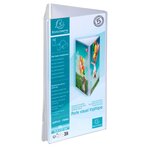 Porte-visuel Tryptique Dl - Cristal - Exacompta