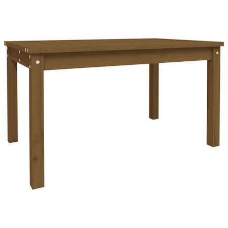 vidaXL Table de jardin marron miel 82 5x50 5x45 cm bois massif de pin