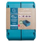 Boîte Pliable The Smart Case Mini Skandi - Bleu Pacifique - X 4 - Exacompta