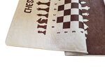 Tapis enfant Echec 120 x 160 cm - Marron