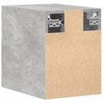 vidaXL Armoire murale gris béton 30x42 5x40 cm bois d'ingénierie