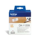 Étiquette thermique adhésive permanente prédécoupée pour brother 29x62 mm (lot de 800)