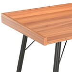 vidaXL Bureau Marron 90x50x79 cm