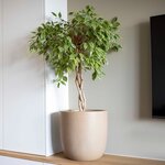 Capi Pot à fleurs Waste Smooth 35x34 cm Beige terrazzo