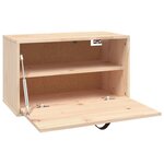 vidaXL Armoire murale 60x30x35 cm Bois de pin massif