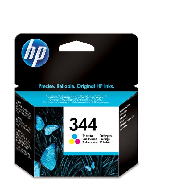 344 cartouche d'encre authentique tricolore (c9363ee) - cyan  magenta  jaune
