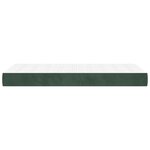 vidaXL Matelas de lit à ressorts ensachés 90x220x20 cm velours