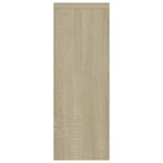 vidaXL Étagère murale Chêne sonoma 45 1x16x45 1 cm Bois d’ingénierie