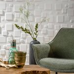 WallArt Panneaux muraux 3D 24 Pièces GA-WA09 carrés