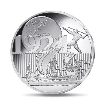 Jeux Olympiques de Paris 1924 - Monnaie de 10€ Argent - Jeux Olympiques de Paris 1924