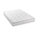 Matelas 140 x 190 cm + sommier - 5 zones et mémoire de forme - 16 cm