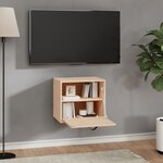 vidaXL Armoire murale 40x30x35 cm Bois de pin massif