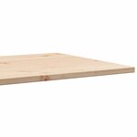 vidaXL Dessus de table 110x40x1 7 cm rectangulaire bois de pin massif