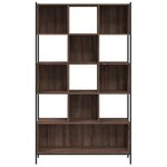 vidaXL Bibliothèque chêne marron 102x28x172 cm bois d'ingénierie