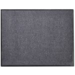 vidaXL Tapis d'entrée PVC Gris 120 x 180 cm