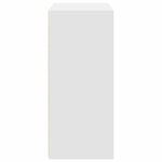 vidaXL Buffet blanc 70x41x93 cm bois d'ingénierie