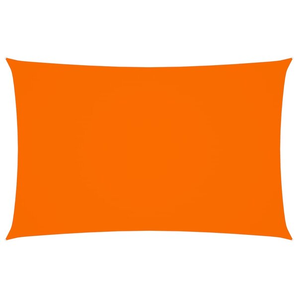 vidaXL Voile de parasol Tissu Oxford rectangulaire 5x8 m Orange