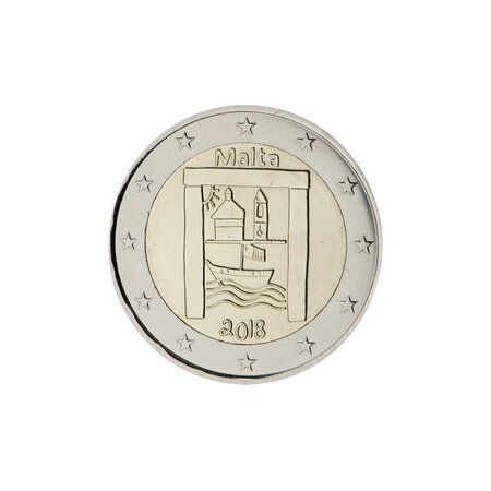 Malte 2018 - 2 euro commémorative patrimoine