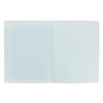 Cahier de TP 17x22cm 64p 70g/90g Grands Carreaux/Uni Blanc Coloris aléatoires x 20 CONQUÉRANT